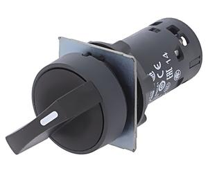 Interruptor XB7ND25: varilla giratoria de 22 mm.Pos: 2 NC + NO negro falta IP...