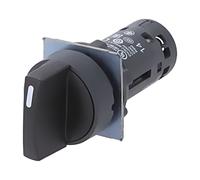 Interruptor XB7ND33: Barra giratoria de 22 mm.Pos: 3 NO x2 negro Falta IP65 S...