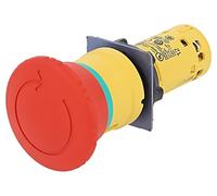 Interruptor XB7NS8444: Barra de seguridad de 22 mm.Pos: 2 NC x2 rojo Falta IP...