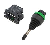 Interruptor XD5PA22: Joystick 22mm Barra.Pos: 1 NO x2 negro Falta IP66 SCHNEIDER
