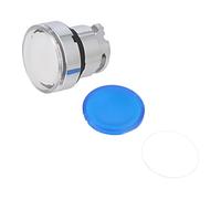 Interruptor ZB4BA68: presión 22mm varilla.Pos: 1 azul ZBVB,ZBVG,ZBVJ,ZBVM IP6...