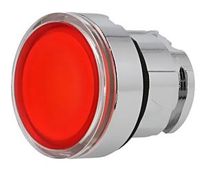 Interruptor ZB4BH043: presión 22mm varilla.Pos: 2 rojo ZBVB,ZBVG,ZBVJ,ZBVM IP...