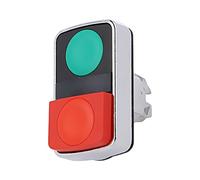 Interruptor ZB4BL7340: doble varilla de 22 mm.Pos: 1 rojo/verde Falta IP66 Po...