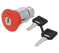 Interruptor ZB4BS944: interruptor de seguridad con llave varilla de 22 mm.Pos...