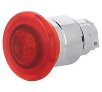Interruptor ZB4BW443: presión 22mm varilla.Pos: 1 rojo ZBVB,ZBVG,ZBVJ,ZBVM IP...