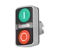 Interruptor ZB4BW7A3741: doble varilla de 22 mm.Pos: 1 rojo/verde Bel.-Color:...