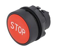 Interruptor ZB5AA434: presión 22mm varilla.Pos: 1 rojo falta IP66 plano Pos: ...