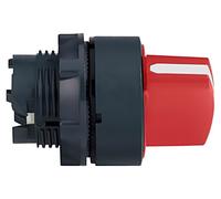 Interruptor ZB5AD204: Barra giratoria de 22 mm.Pos: 2 rojos Falta IP66 sobres...