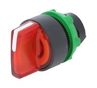 Interruptor ZB5AK1243: Barra giratoria de 22 mm.Pos: 2 LED IP66 rojo sobresal...
