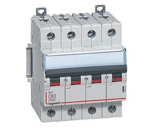 InterruptorAutomaticoDX3 4 Polos 63A Legrand 407934
