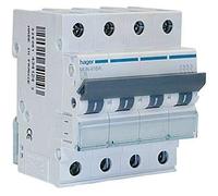 Hager Interruptor automático serie MUN 4P 40 A Curva C 6 kA