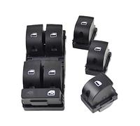 Interruptores 1 pieza para A4 B6 para B7 2003-2008 energía eléctrica del coche para el botón interruptor de la ventana principal accesorios 8E0959851B 4F0959855A(Set)