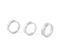 Interruptores aire acondicionado Para Asiento Para Tarraco Para Ateca A/C Control Clima Anillo Perilla(PLATA)