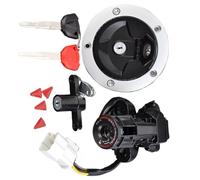 Interruptores Arranque Compatible Con Para EX650 Para Ninja 650 2012-2016 Interruptor Llave Encendido Tapa Tanque Combustible Y Cerradura Del Asiento OEM:27045-5452