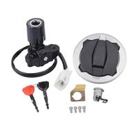 Interruptores Arranque Motor Kit Interruptor Tapón Gasolina Tapa Depósito Y Cerradura Asiento Con 2 Llaves Para Para Ninja Para 400 Para Z400 2018-2023
