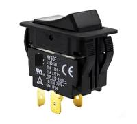 Interruptores basculantes industriales HY60E DPST de encendido y apagado for máquinas herramienta 4 pines Controls Switches