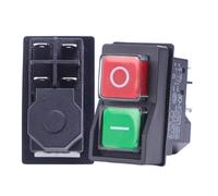 Interruptores de botón de arranque electromagnéticos de 4 pines/5 pines, impermeables, duraderos, electromagnéticos