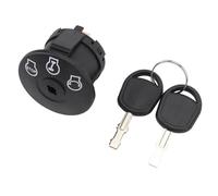 Interruptores de botón para coche Interruptor de encendido 03290500, cilindro bloqueo arranque con 2 llaves repuesto, compatible cortadoras Ariens WAW 34