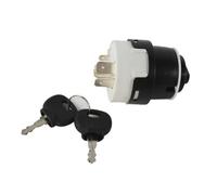 Interruptores de botón para coche Interruptor de encendido con 2 llaves 701/80184, precalentamiento y arranque 10 pines, compatible piezas tractor JCB JCB200 JCB220