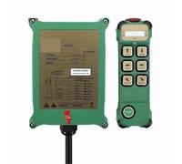 Interruptores de control de grúa industrial de una sola velocidad K600 de 6 botones Control de elevación de grúa aérea(1T 1R,AC DC110-460V)