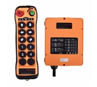 Interruptores de control de grúa industrial Q1000 de 10 botones y una velocidad for puente elevador de grúa(1T 1R,ACDC 24-264V)