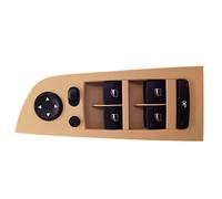Interruptores de elevalunas eléctricos Panel Beige Interruptor de elevalunas eléctrico Consola Izquierda, para E90 318i 320i 325i 335i N.° de Pieza OEM 61319217334 Interruptor de elevalunas eléctrico