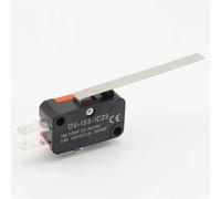 Interruptores de límite OV-153-1C25, palanca articulada larga y recta, tipo SPDT, microinterruptor for aparatos de medición electrónicos (20 unidades)