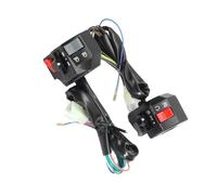 interruptores de manillar Compatible Con Yamaha Para RZ Para TZR Para RD Interruptor De Control De Manillar De Motocicleta Indicador De Botón De Bocina De Señal De Giro