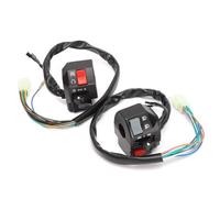interruptores de manillar Compatible Con Yamaha Para XV250 Para Virago Para FZR Interruptor De Señal De Giro De Motocicleta Interruptores De Botón De Señal