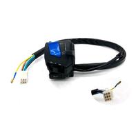 interruptores de manillar Interruptores Universales Para Manillar De Motocicleta 22mm Con Estrangulador Bocina Señal Giro,botón Controlador Arranque Eléctrico(Left)
