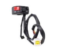 interruptores de manillar Para Universal De 22 Mm Interruptor Para Motocicleta: Botón De Bocina, Intermitentes, Luz Antiniebla Eléctrica Y Control De Arranque(RIGHT)