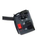 Interruptores De Motocicleta De 22mm Botón Universal Bocina De Moto Señal De Giro Luz Antiniebla Eléctrica Interruptor Controlador Manillar De Arranque Interruptor manillar(Left)