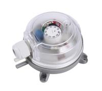Interruptores de presión diferencial de aire de metal resistente, pequeños, 20, 200 Pa a 50, 500 Pa, accesorio para sistemas de ventilación, interruptores de presión de alta sensibilidad