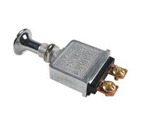 Interruptores de pullover - Control robusto de 75 amperios, en el botón de liberación | Interruptor de faros de tracción de metal confiable 6-28V DC, Controlador de alimentación eléctrica universal