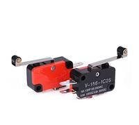 Interruptores industriales 1 Uds V-156-1C25 15A el microinterruptor, botón pulsador SPDT interruptor de límite acción a presión momentáneo, interruptores viaje