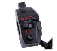 Interruptores Motocicleta Adelante Luz Interruptor Izquierdo, Bocina De Señal De Giro, Doble Deporte, Abeto para Honda XL XR 250 400 650 XR600 Interruptor Motocicleta Luz Manillar