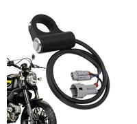 Interruptores para Moto | Conmutadores De Control Para Manubrio - Sustitución de Ahorro de Energía con Diseño Impermeable para Bicicleta Eléctrica, Scooter y ATV