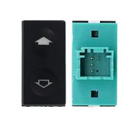 Interruptores Ventana 61311387916 61311393361 61318365300 61311387387 Para E36 318I 325I Z3 318ti 325is Interruptor Ventana Eléctrica Un Solo Botón Ventana Botones Eléctricos(61318365300)