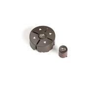Interruptores Volante Multifunción Para Benz Clase E W212 W207 2048210351 Botones De Control Del Interruptor Volante Coche Multifunción(Left Brown)