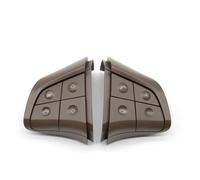 Interruptores Volante Multifunción Para Benz GL ML RB Class W164 W245 W251 Botones Control Interruptor Volante Negro Conjunto Llaves Multifunción Para Coche(A Brown Assembly)