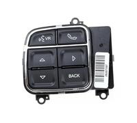 Interruptores Volante Multifunción Para Dodge Para Charger Para Durango Para Grand Para Caravan Para Journey Para Ram 56046255AD 56046094AE Interruptor Control Crucero Volante Negro(56046255AD)