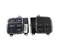 Interruptores Volante Multifunción Para Dodge Para Charger Para Durango Para Grand Para Caravan Para Journey Para Ram 56046255AD 56046094AE Interruptor Control Crucero Volante Negro(A Pair)