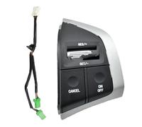 Interruptores Volante Multifunción Para Isuzu Para D-max 2015-2018 Para DMAX Interruptor Volante Volumen Audio Interruptores Control Teléfono Medios Musicales Multifunción(Black-Right-WIRE)