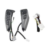 Interruptores Volante Multifunción Para Nissan Para Sentra Para Livina Para Almera Para Cube Para Versa Para Note Interruptor Control Crucero Reproductor Volante Botón Bluetooth(Carbon fiber-wire)