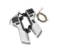 Interruptores Volante Multifunción Para Toyota Para Land Para Cruiser Para Prado 150 GRJ150 KDJ150 2009-2015 Interruptor Control Volante Multifunción Con Cable(Silver-H-Switch)