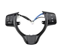 Interruptores Volante Multifunción Para Toyota Para Yaris 2012-2018 Para Verso-S Para VitZ 2012-2014 Botones Volumen Control Teléfono Botón Volante Interruptor Multifunción Automóvil(Piano black)