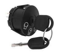 Interruttore di Avviamento Motore Interruttore di Accensione con Chiave 925-04228 EVGATSAUTO per Trattorino RZT50 RZT54 RZT-S42 RZT-S46 RZT-S50 RZT-S54 - Nero - Manuale