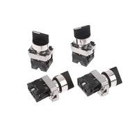 Interruttore joystick Monolever 1 interruptor giratorio de botón pulsador de 22 mm XB2-BD25 BD53 1NO1NC 2NO 2/3 posiciones, con autobloqueo y reinicio automático.(XB2 BD23)