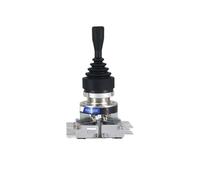 Interruttore joystick Monolever Interruptor de palanca de control de joystick monopalanca de 30 mm HKA1-41QZ, 4 vías, autobloqueo, reinicio, momentáneo, 4 NO, 4 NC(41QZ Momentary)