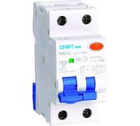 Interruttore Magnetotermico Differenziale 1P+N 32A 4.5kA 30mA 2M Chint 203338
